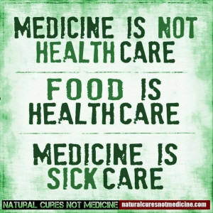 Let food be thy medicine & medicine be thy food