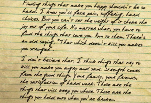 Sons of anarchy quote Jax No doubt about the last lines!