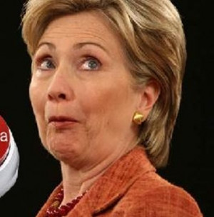 Funny Picture | Hillary Clinton With Funny Face