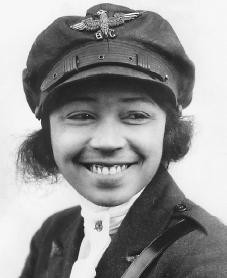 1926 bessie coleman us aviatrix breaks the surly bonds of