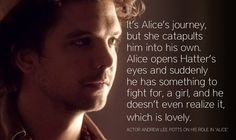 Andrew-Lee Potts quote on his role in 