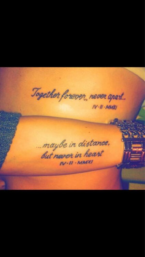 sister tattoos