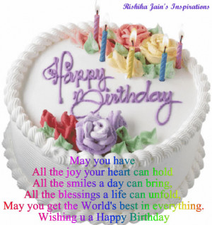 Happy Birthday Quotes , Happy Birthday Love Quotes , Happy Birthday ...