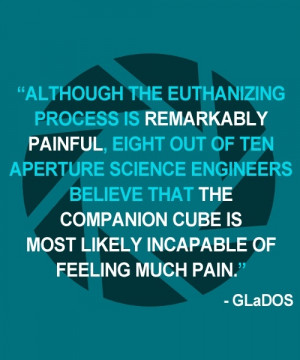 GLaDOS quotes