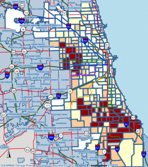 Chicago Violent Crime Map