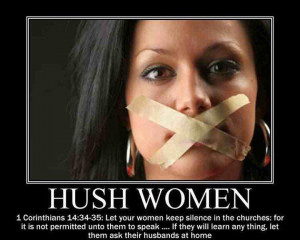 What About “Women Be Silent in the Church”?