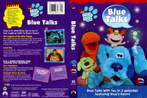 Blues Clues Blue Talks Dvd