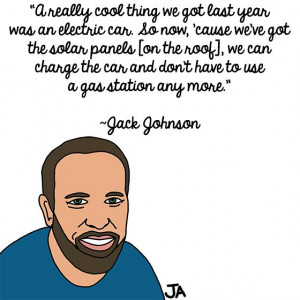 Jack Johnson Talks About Island Life. Illustrated quotation post by ...