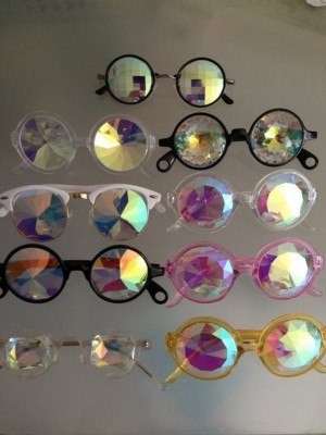 sunglasses glasses round sunglasses weird sparkle shiny holographic ...
