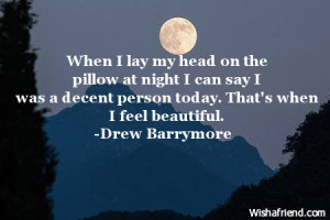 Good Night Quotes When...