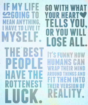 Favorite PJO quotes → The Lightning Thief.