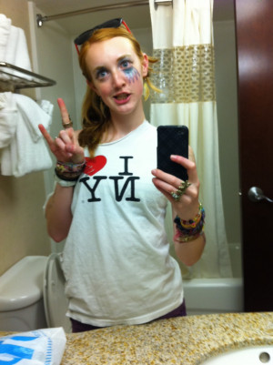 This is what I wore to the Ke$ha concert last week!