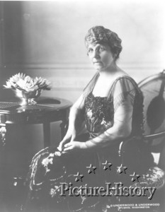 Florence Harding posing for her university picture!