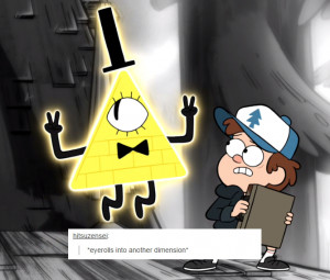 gravity falls dipper pines bill cipher text post meme bipper