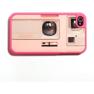 Pastel Vintage Polaroid Camera