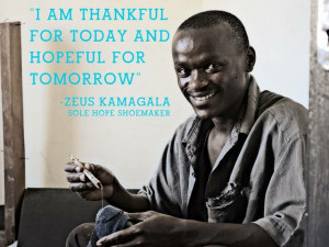 ... (Sole Hope Shoemaker) #solehope #solehopeuganda #shoemakers #quote