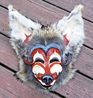 Mask: Coyote the Trickster by MonicaMcClain