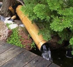 Large Bamboo Water Return Spout