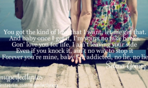 Selena Gomez Lyrics Tumblr And get it by selena gomez