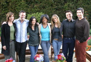 Oprah and the cast of Friends