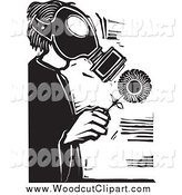 Clip Art Black And White Mask Man