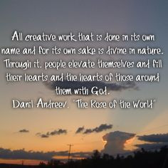 and for its own sake is divine in nature. Through it, people elevate ...