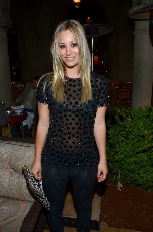 Home Photos Hollywood Kaley Cuoco Naeem Khan Private Dinner at the ...
