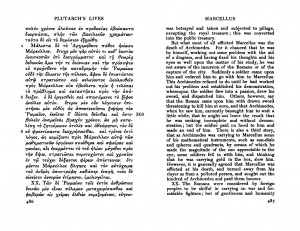 Greek text edited by Bernadotte Perrin in Plutarch’s Lives , Volume ...