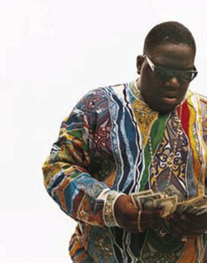 Biggie Smalls Coogi Sweater.