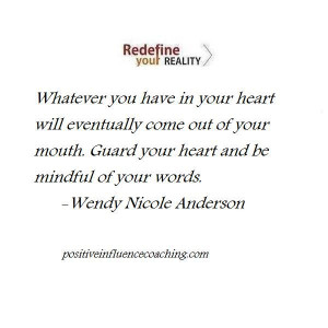 Guard your heart