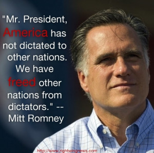 Romney Quote. Just the fact that someone needed to say this to Obama ...