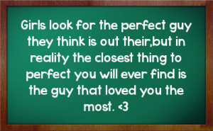 Finding The Perfect Guy Girl Images Love Quotes