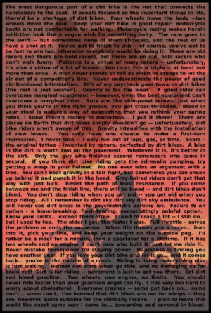 Funny Dirt Bike Sayings