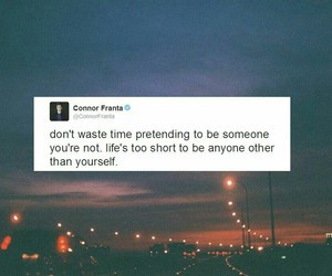 Connor franta tweet