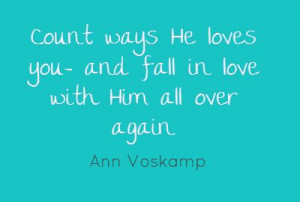 of quotes by Ann Voskamp | Fall in Love Again [and the thankfulness ...