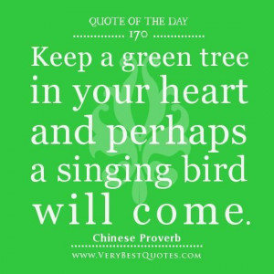 Keep Green Tree Your Heart