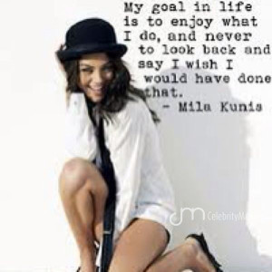 Mila Kunis #rolemodle #mila #kunis #milakunis #quotes #celebrityquotes ...