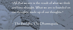 Buddha Quote - What We Are