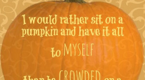 Fall Pumpkin Quotes