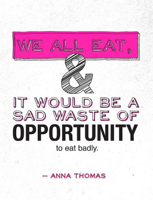 We All Eat – Ana Thomas