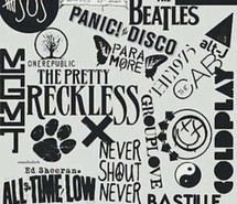 acdc, all time low, artic monkeys, bastille, beatles, coldplay, ed ...