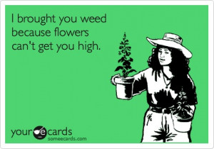 brought you weed funny e card share this funny e card on facebook