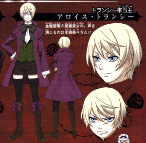 Black Butler II: Alois Character design