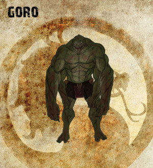 Goro Mortal Kombat Azurevii