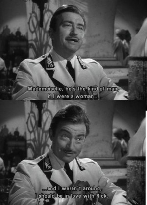 Casablanca #quotes #Claude Rains #Captain Renault