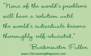 Self Directed Learning Quote