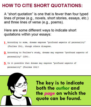 Information and text samples source: Purdue Online Writing Lab (OWL ...