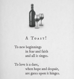 make a toast : 2014 : new life : new adventure : quotes and sayings ...