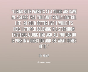Quotes About Losing Both Parents
