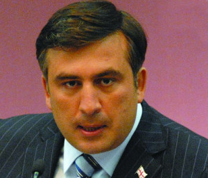Mikheil Saakashvili poster